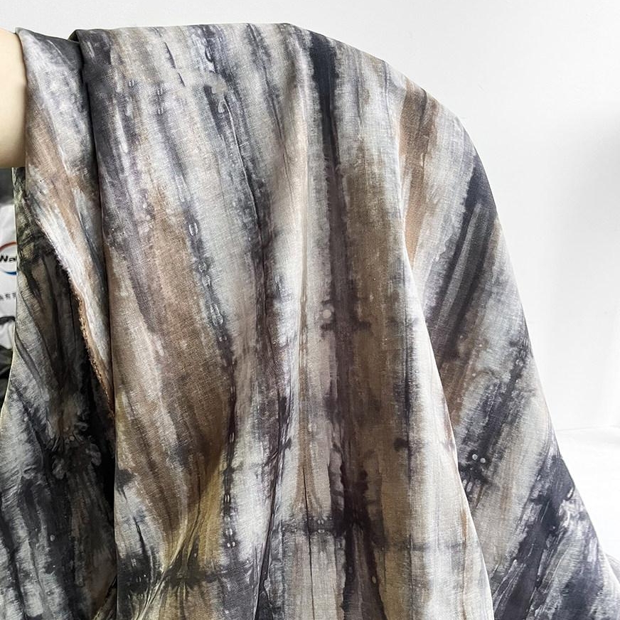 Фиолетово-коричневая этническа – обзор и цена Sewing Batik Fabric