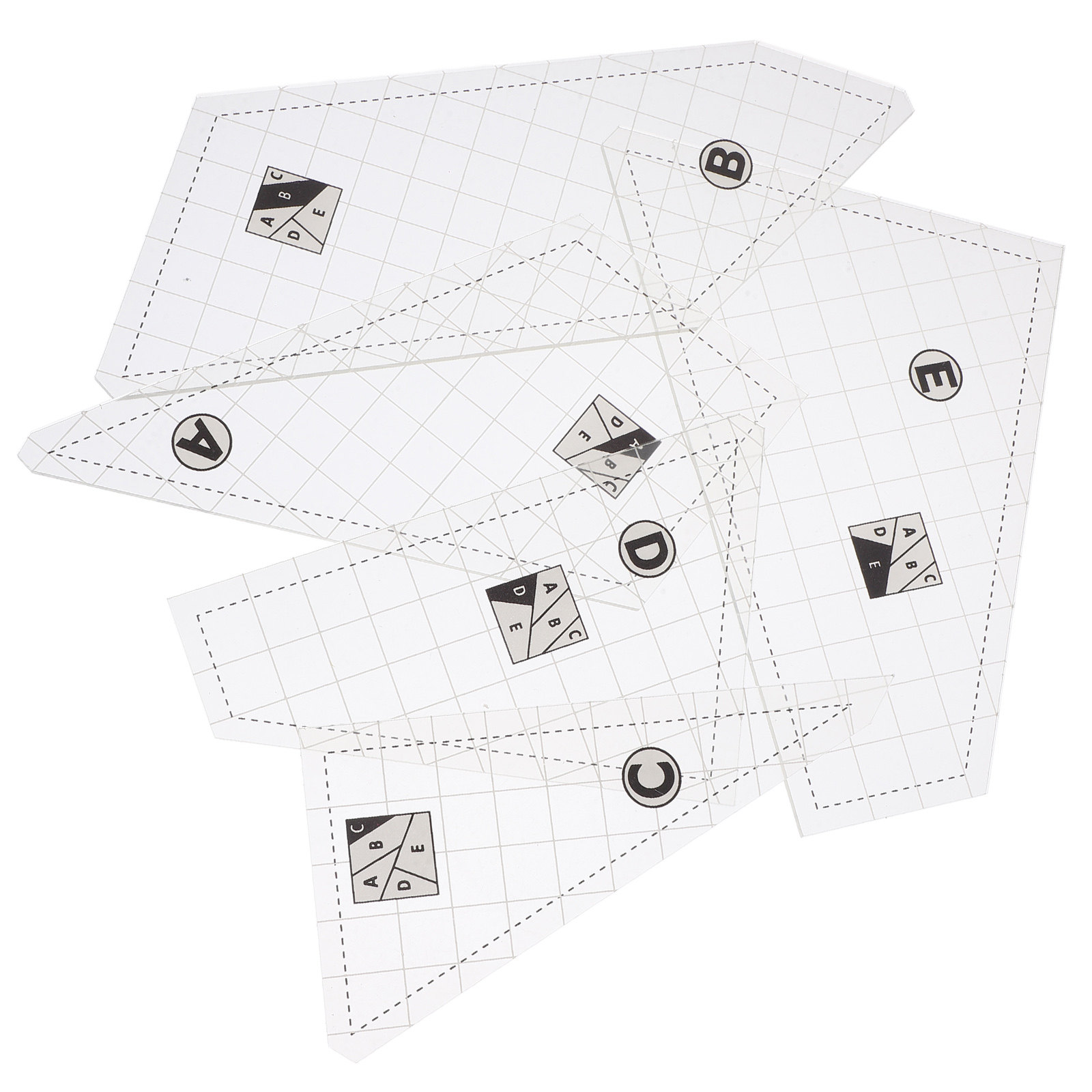 Набор из 5 шаблонов для квилти – обзор и цена Sewing Gauge Ruler