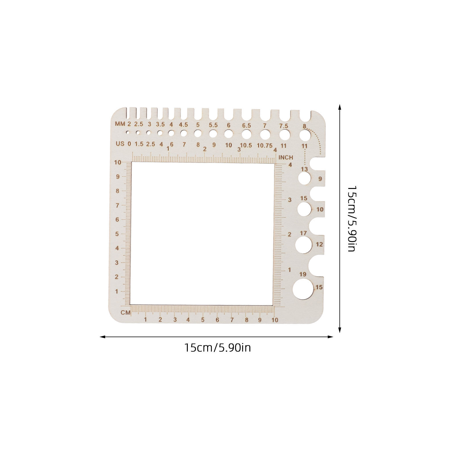 2 шт. деревянных линеек для вя – обзор и цена Sewing Gauge Ruler