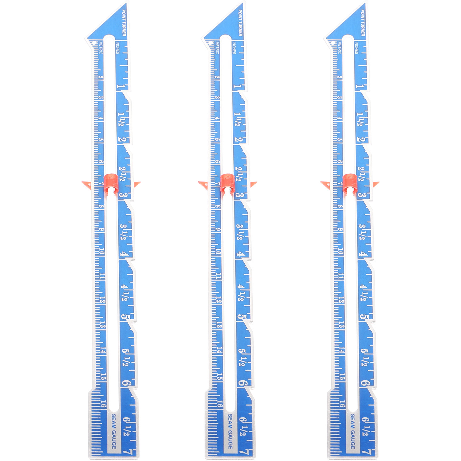 3 шт. прозрачных алюминиевых л – обзор и цена Sewing Gauge Ruler